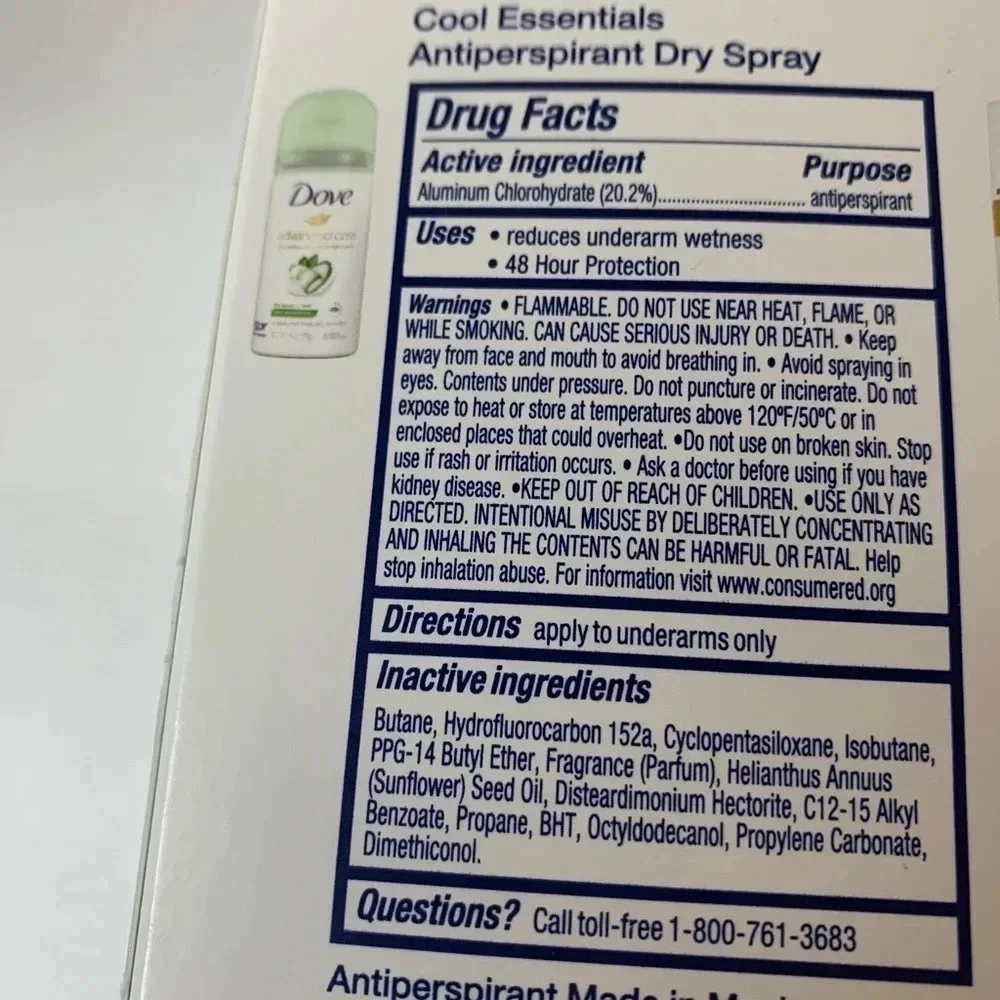 DOVE Body Wash & Beauty Essentials Travel Size Head to Toe Skin Care New